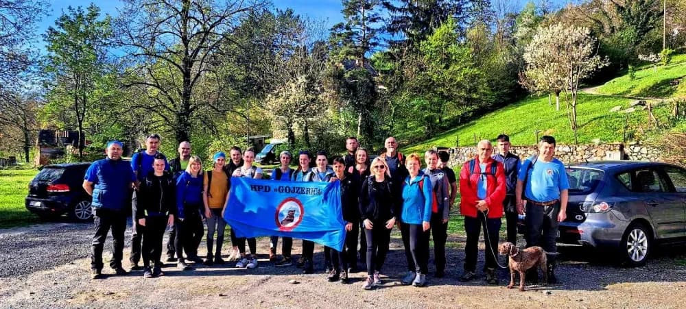 FOTO: Terenska vježba 6. Opće planinarske škole u HPD Gojzerica Požega 