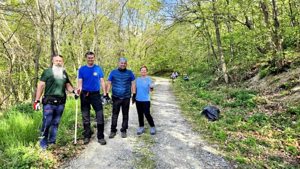 FOTO: Terenska vježba 6. Opće planinarske škole u HPD Gojzerica Požega 