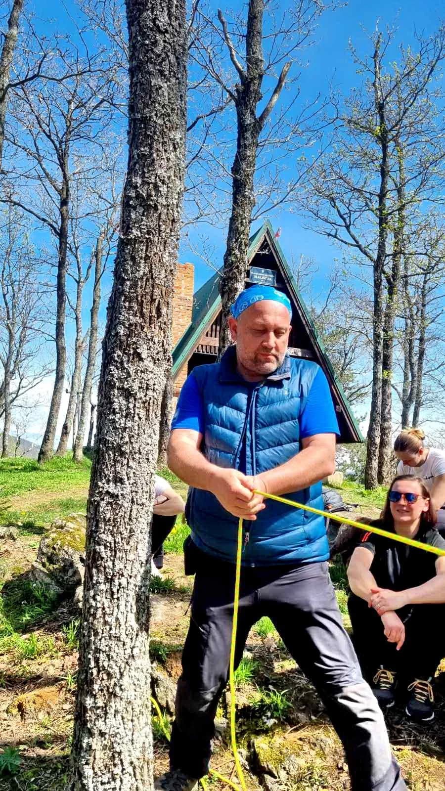 FOTO: Terenska vježba 6. Opće planinarske škole u HPD Gojzerica Požega 