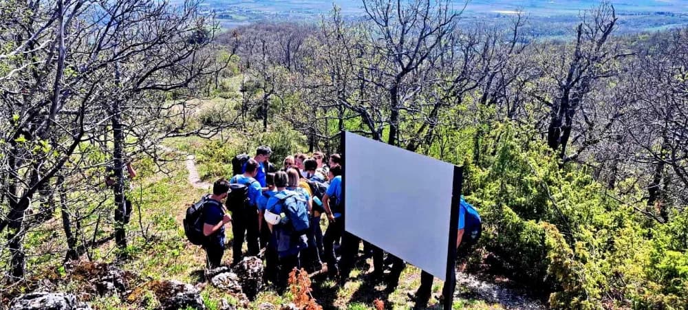 FOTO: Terenska vježba 6. Opće planinarske škole u HPD Gojzerica Požega 
