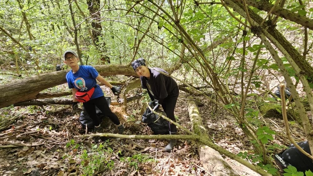 FOTO: Zajednička akcija požeških planinarskih društava – Eko akcija za zeleni Papuk