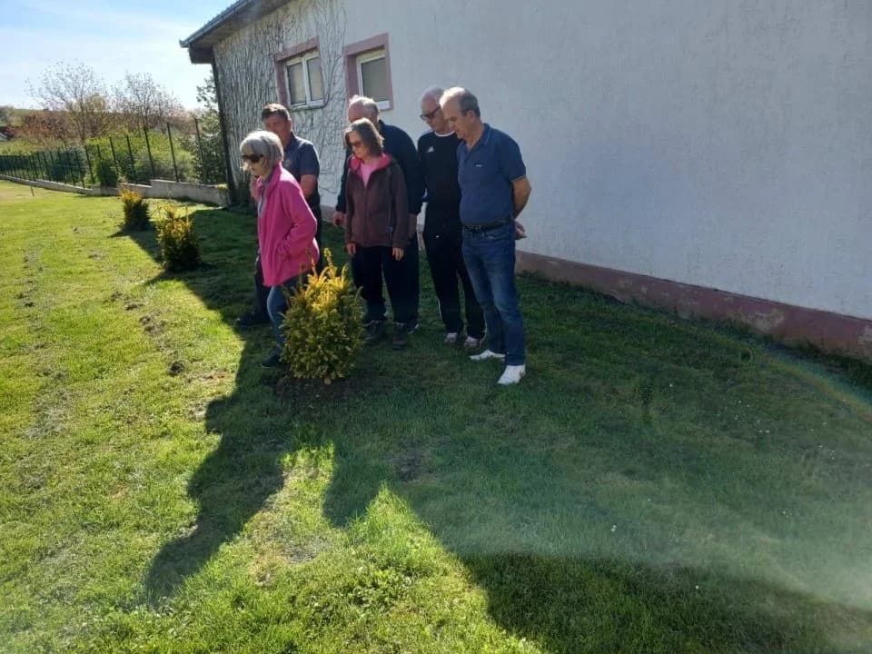 Učenici kutjevačke škole iz 1961. zasadili tise u školskom dvorištu