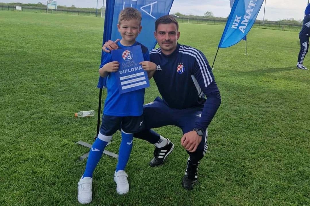 GNK Dinamo kamp: Marin Galić i David Bardač iz Škole nogometa Kutjevo dobili poziv iz Zagreba