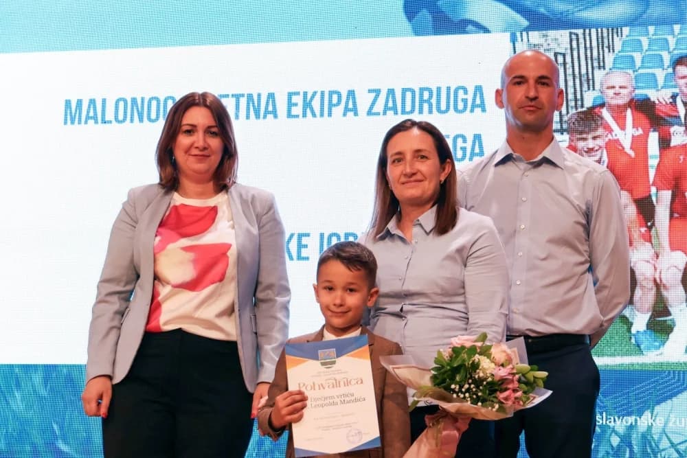 foto: Proglašenje najboljih sportaša za 2023. godinu u Požeško-slavonskoj županiji