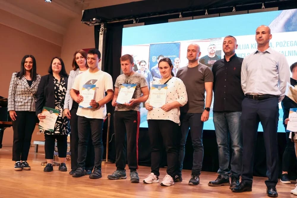 foto: Proglašenje najboljih sportaša za 2023. godinu u Požeško-slavonskoj županiji