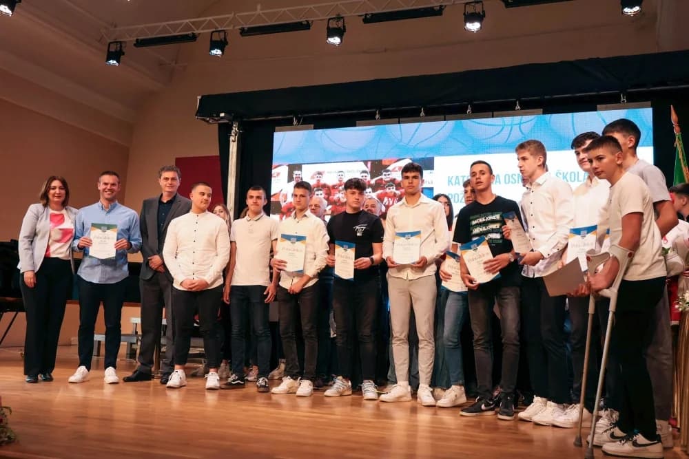 foto: Proglašenje najboljih sportaša za 2023. godinu u Požeško-slavonskoj županiji