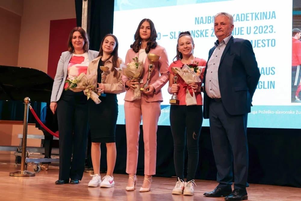 foto: Proglašenje najboljih sportaša za 2023. godinu u Požeško-slavonskoj županiji
