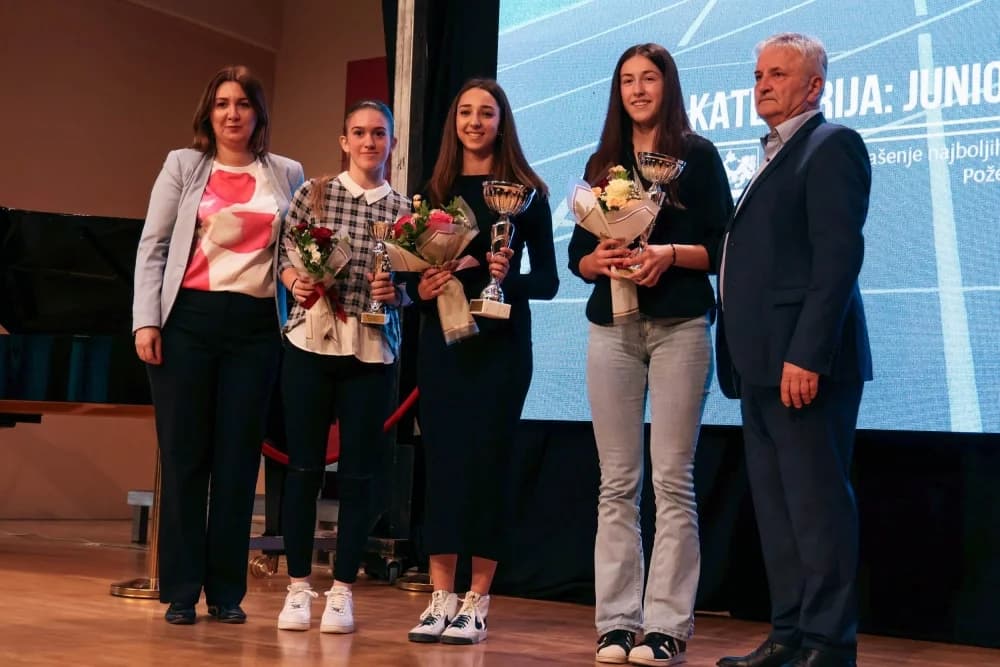foto: Proglašenje najboljih sportaša za 2023. godinu u Požeško-slavonskoj županiji