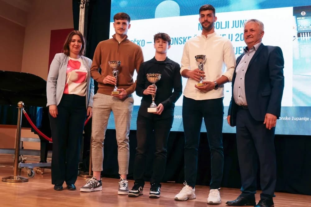 foto: Proglašenje najboljih sportaša za 2023. godinu u Požeško-slavonskoj županiji