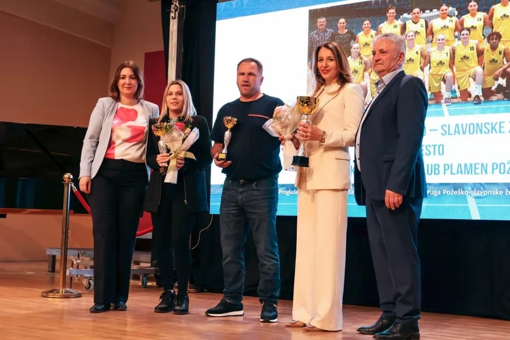 foto: Proglašenje najboljih sportaša za 2023. godinu u Požeško-slavonskoj županiji