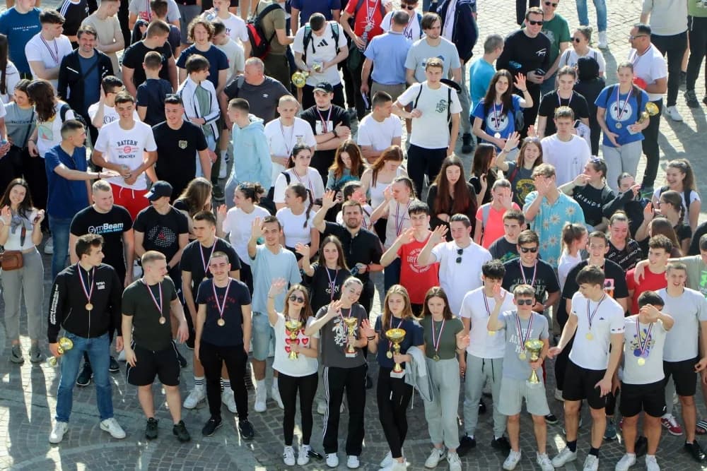 FOTO: Drugi sportski susreti hrvatskih katoličkih srednjih škola održan u Požegi