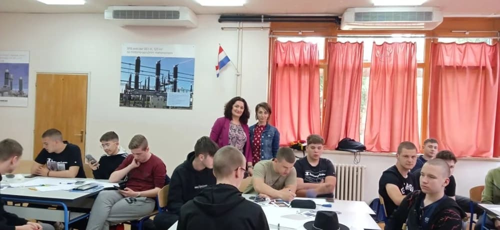 FOTO: Dolazna Erasmus grupna mobilnost učenika iz Estonije u Tehničku školu