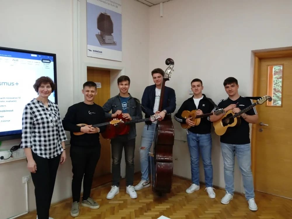 FOTO: Dolazna Erasmus grupna mobilnost učenika iz Estonije u Tehničku školu