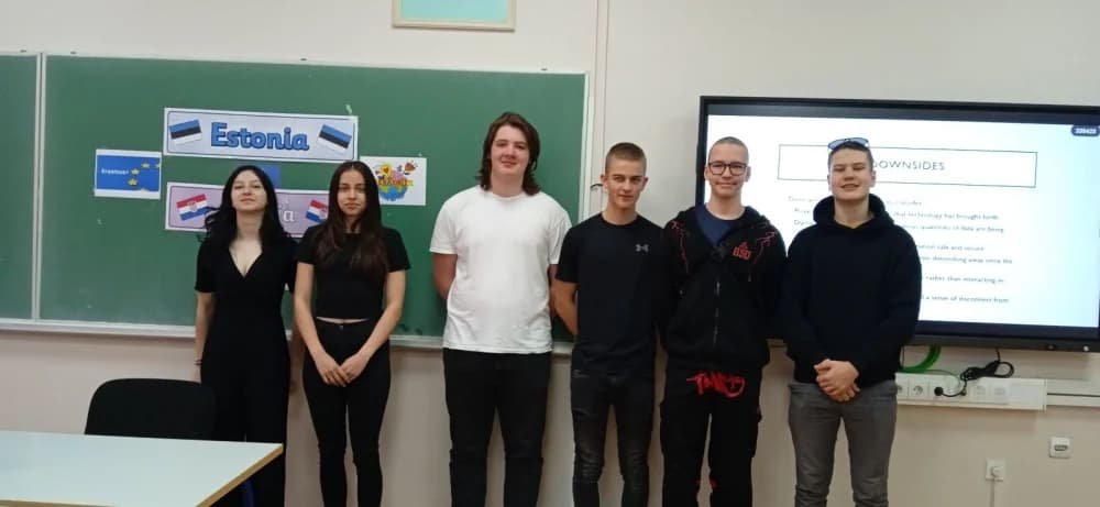 FOTO: Dolazna Erasmus grupna mobilnost učenika iz Estonije u Tehničku školu
