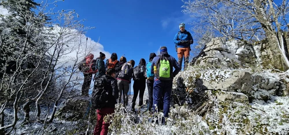 FOTO: „Maturalac“ polaznika 6. opće planinarske škole HPD Gojzerica Požega u Gorskom kotaru