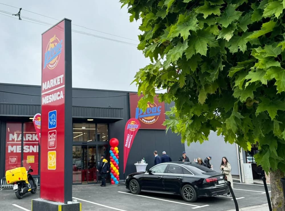 Otvorena velika Pivac market-mesnica u Pleternici
