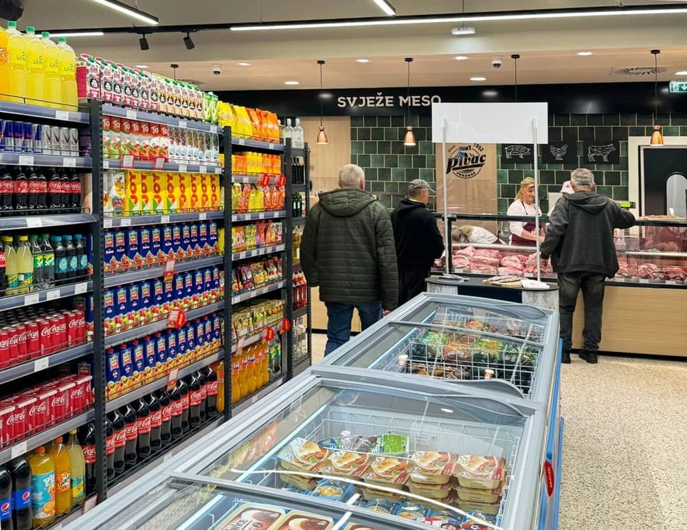 Otvorena velika Pivac market-mesnica u Pleternici