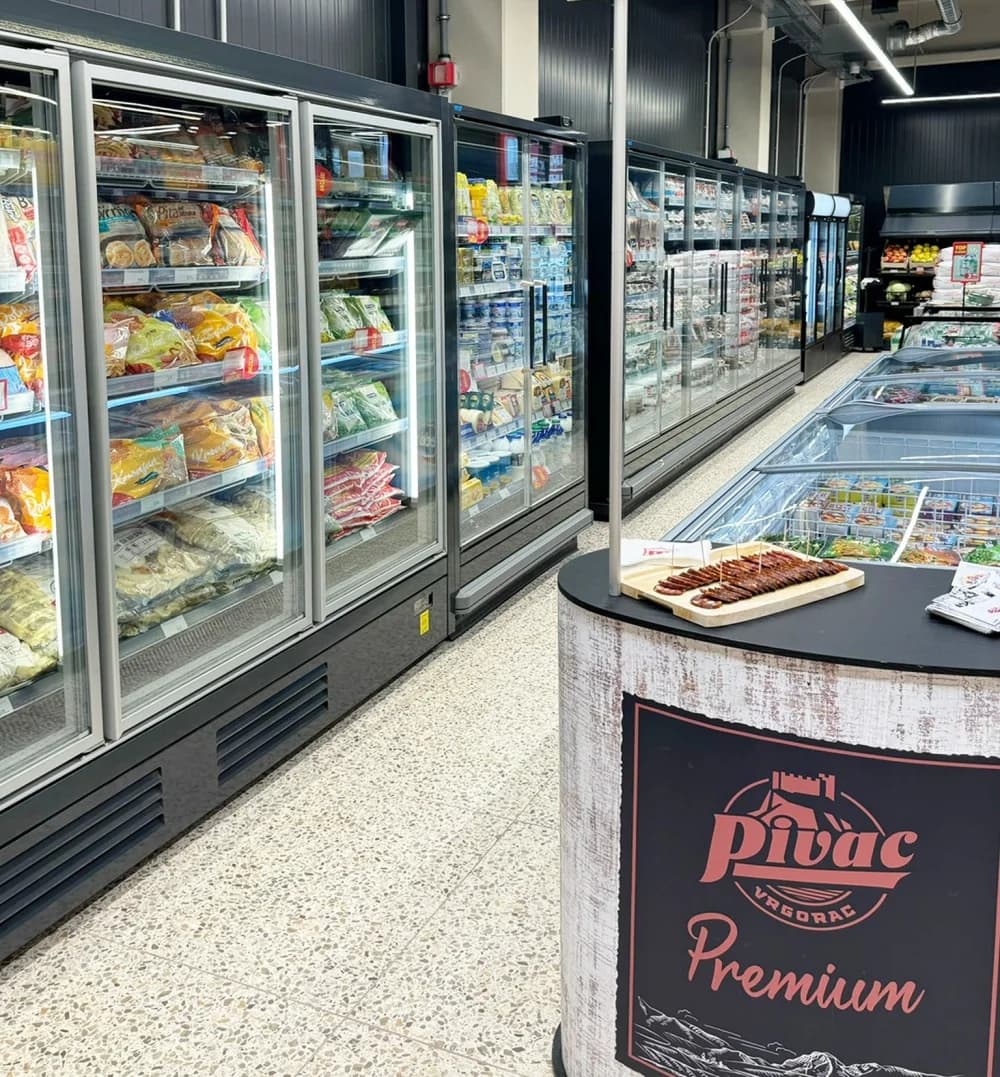 Otvorena velika Pivac market-mesnica u Pleternici