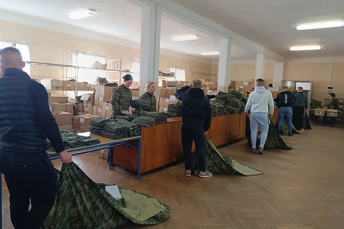 U Požegi 107 ročnika započelo dragovoljno vojno osposobljavanje
