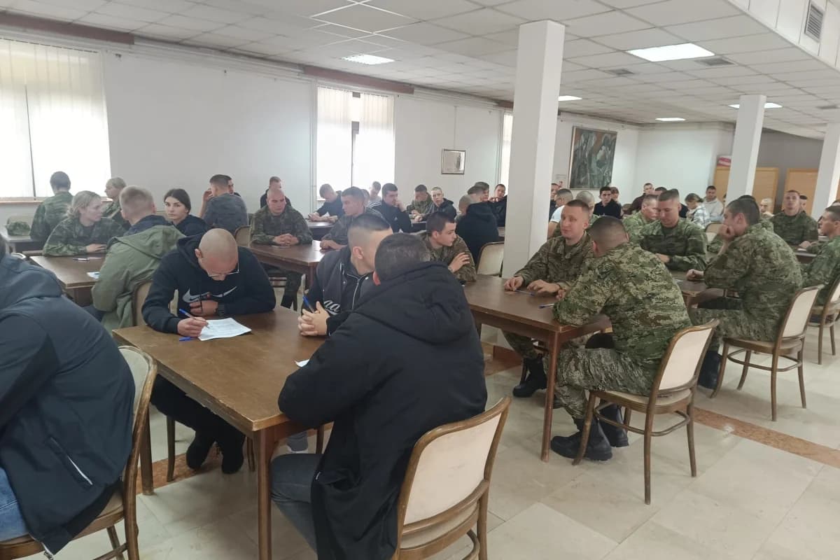 U Požegi 107 ročnika započelo dragovoljno vojno osposobljavanje