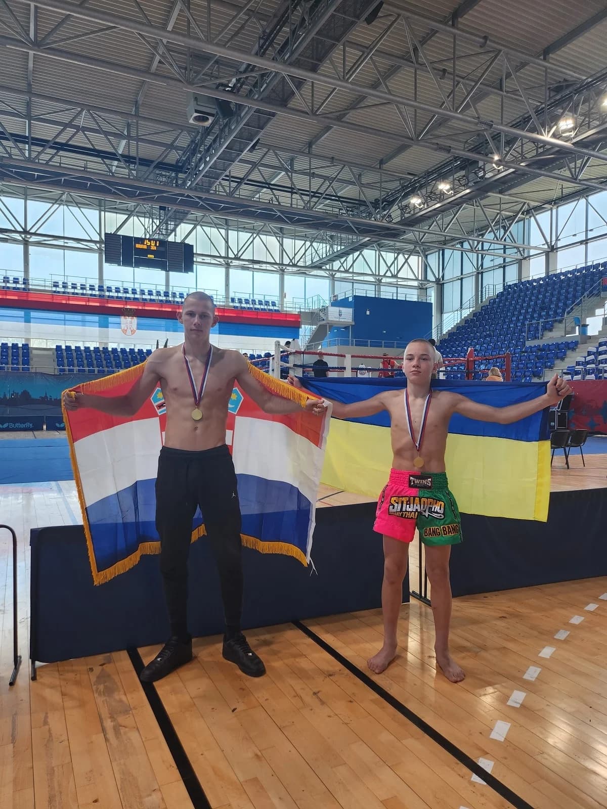 Članovi Borca predstavljali Hrvatsku na Europskom Muay Thai kupu u Srbiji i osvojili 3 zlata