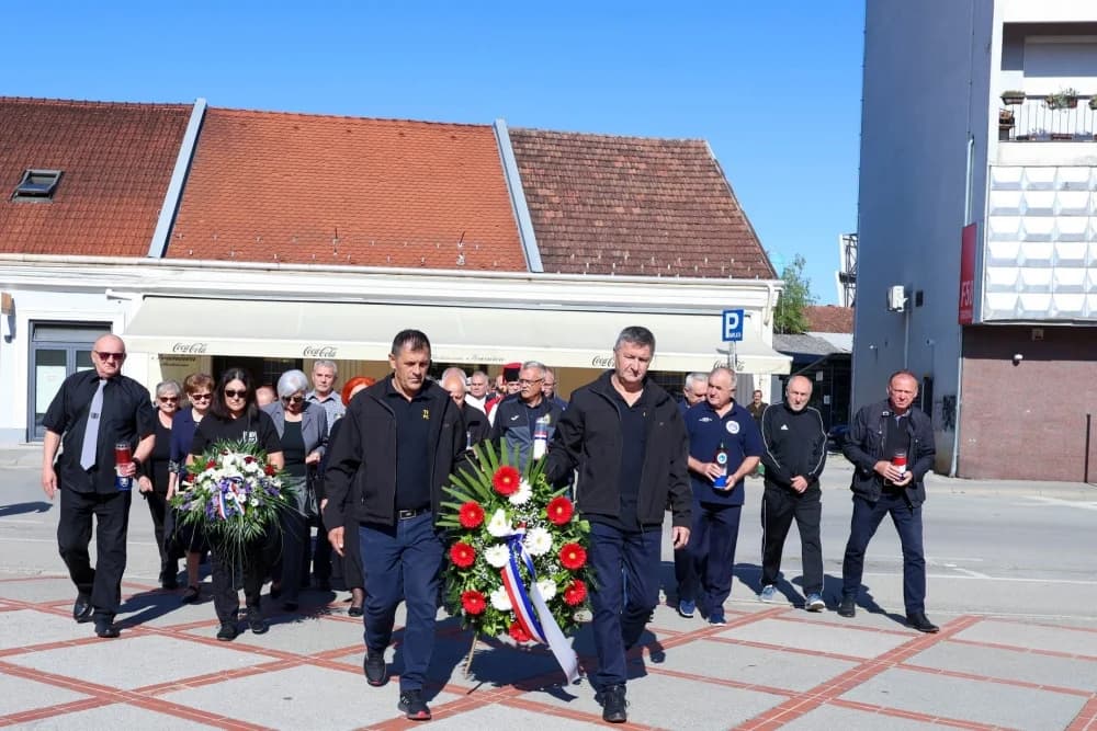 Položeni vijenci u prigodi 29. obljetnice VRO Bljesak