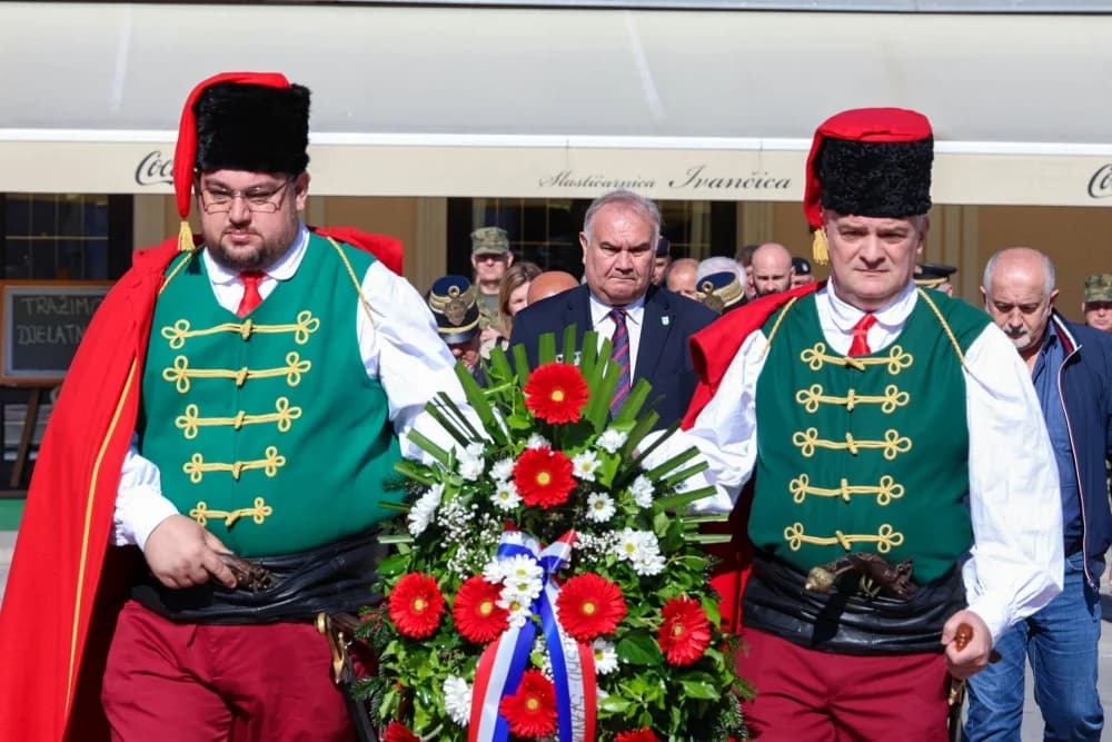 Položeni vijenci u prigodi 29. obljetnice VRO Bljesak