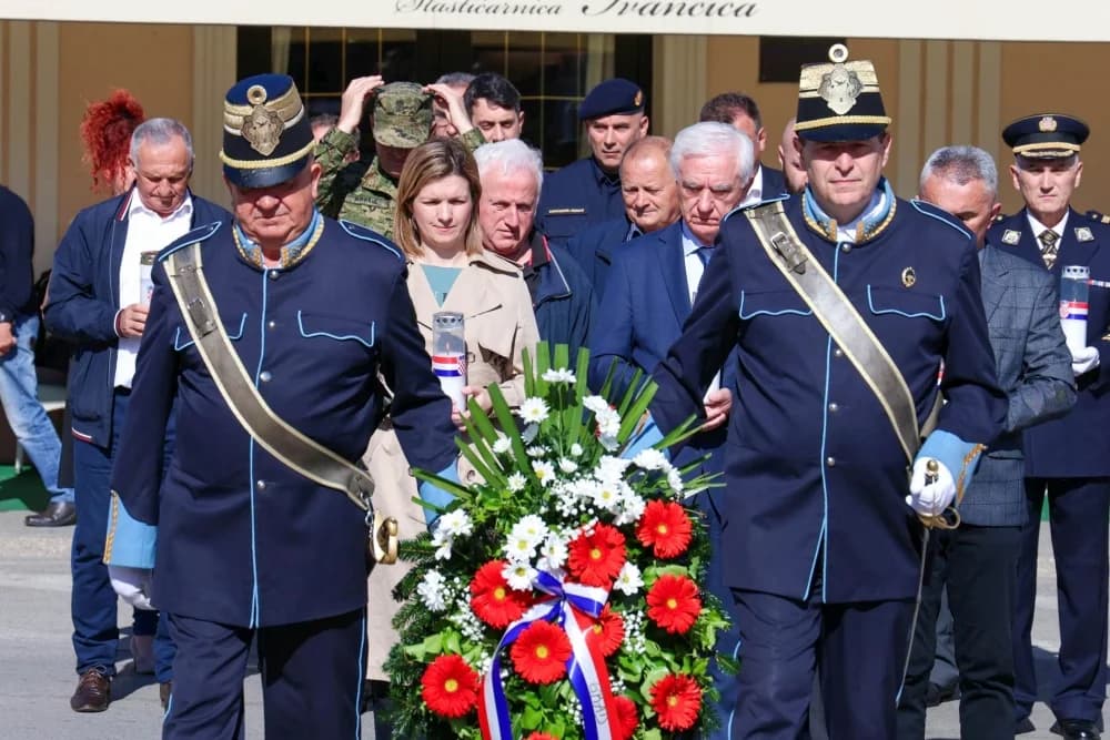 Položeni vijenci u prigodi 29. obljetnice VRO Bljesak
