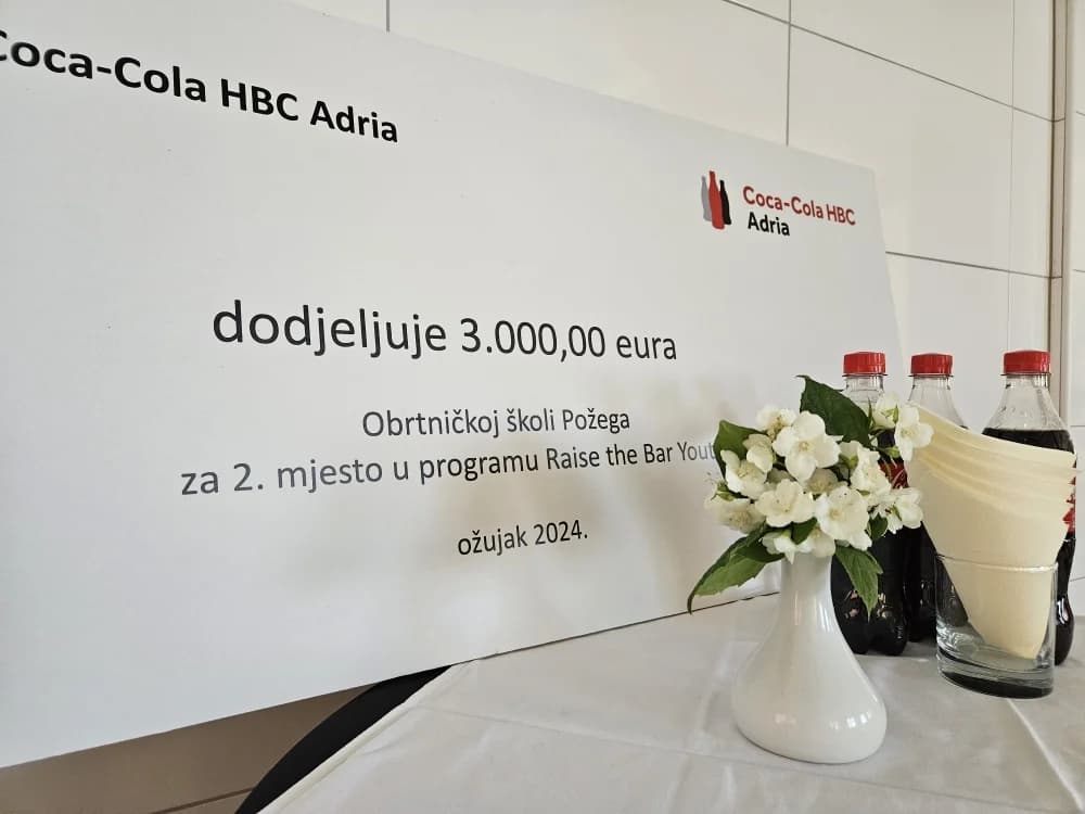 Obrtničkoj školi Požega uručena nagrada od 3.000 eura i održano masterclass predavanje