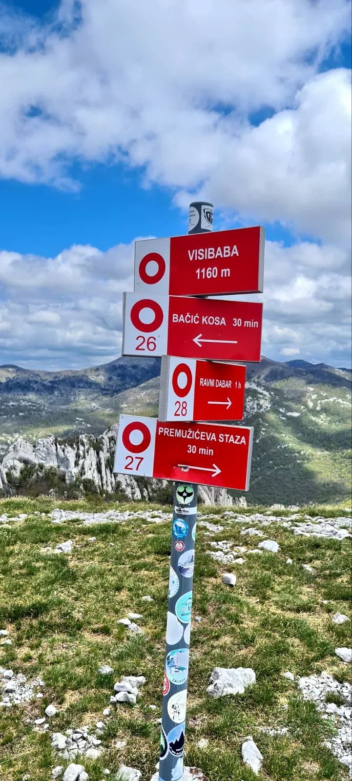 HPD Gojzerica i HPD Strmac Nova Gradiška na zajedničkom izletu na Srednji Velebit
