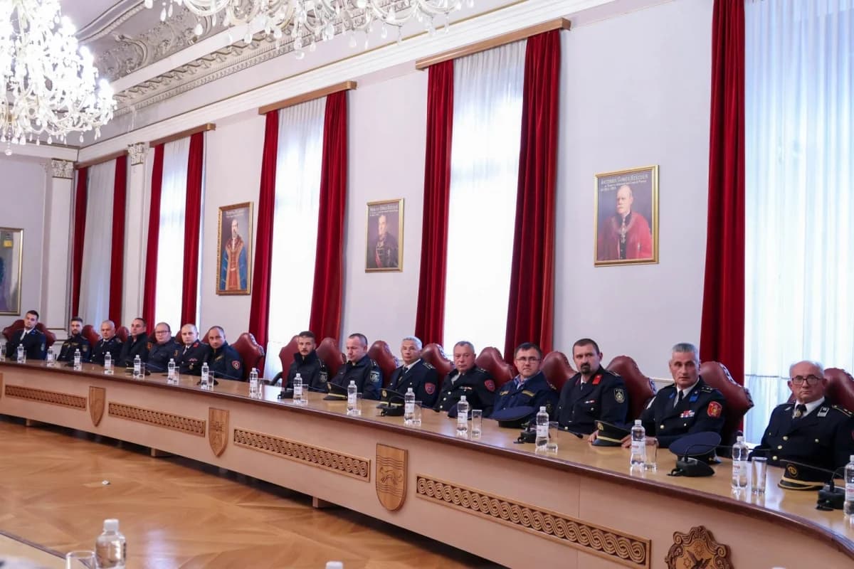 Prijem vatrogasaca u prigodi blagdana svetog Florijana: „Vi ste tkivo zajednice, ljudi koji ne biraju ni trenutak ni prioritete“