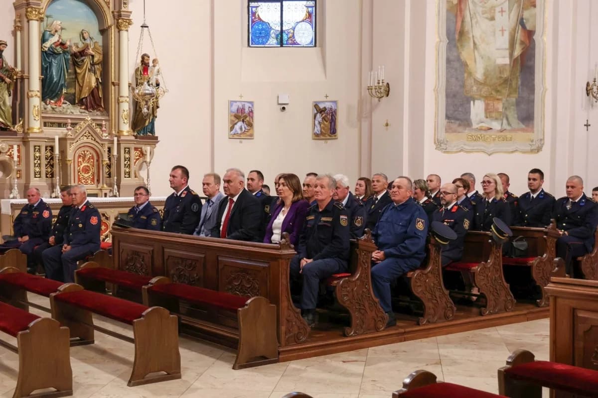 Prijem vatrogasaca u prigodi blagdana svetog Florijana: „Vi ste tkivo zajednice, ljudi koji ne biraju ni trenutak ni prioritete“