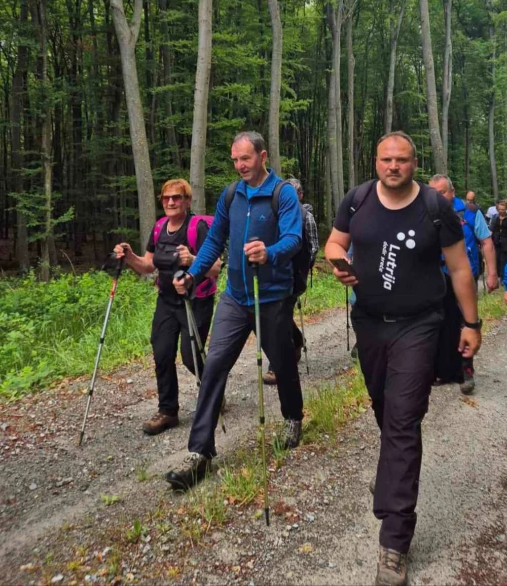 Planinari HPD ’Sokolovac’ Požega na “6. Memorijalnom Slivinom pohodu”