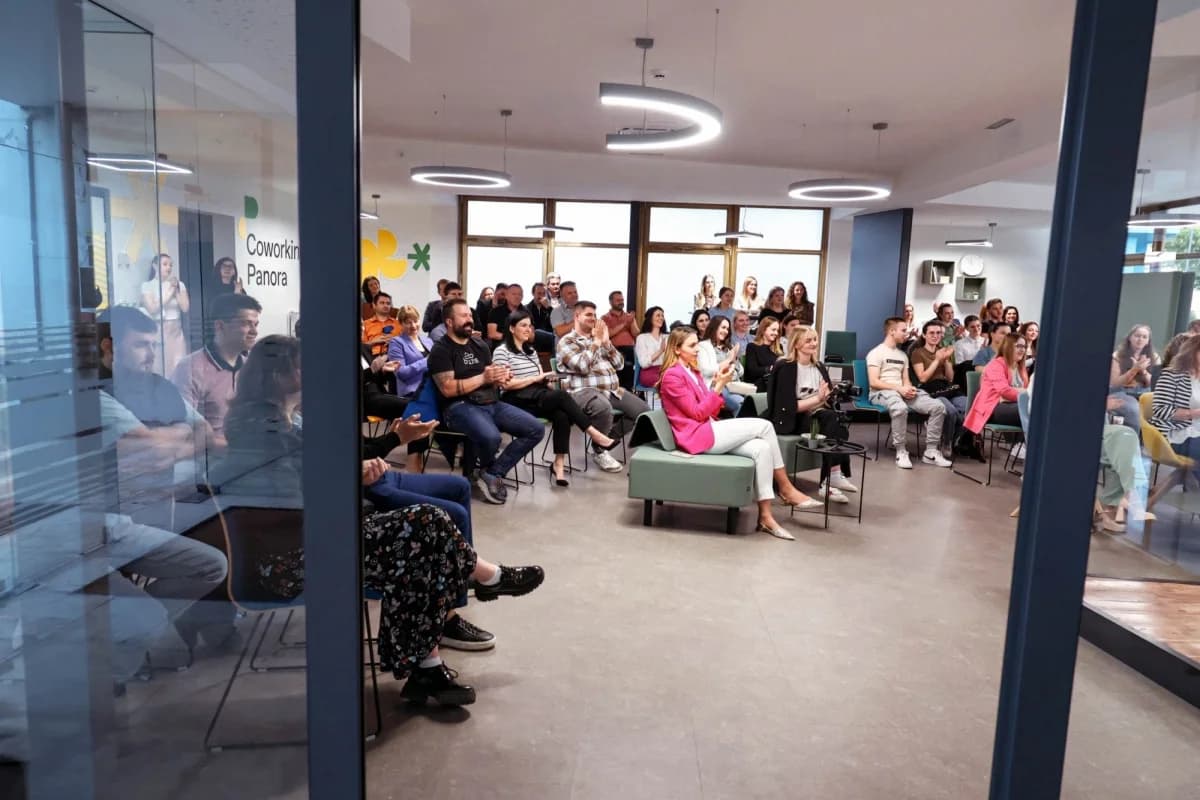 Maja Šuput gošća na otvorenju Coworking centra Panora u Požegi