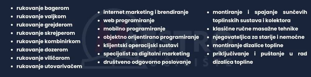 UČILIŠTE MAESTRO: Upisi u besplatne programe osposobljavanja