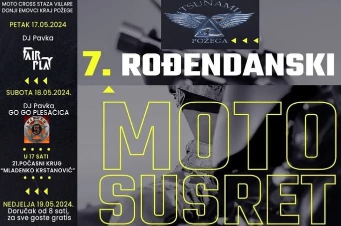 Moto susreti- MK Tsunami