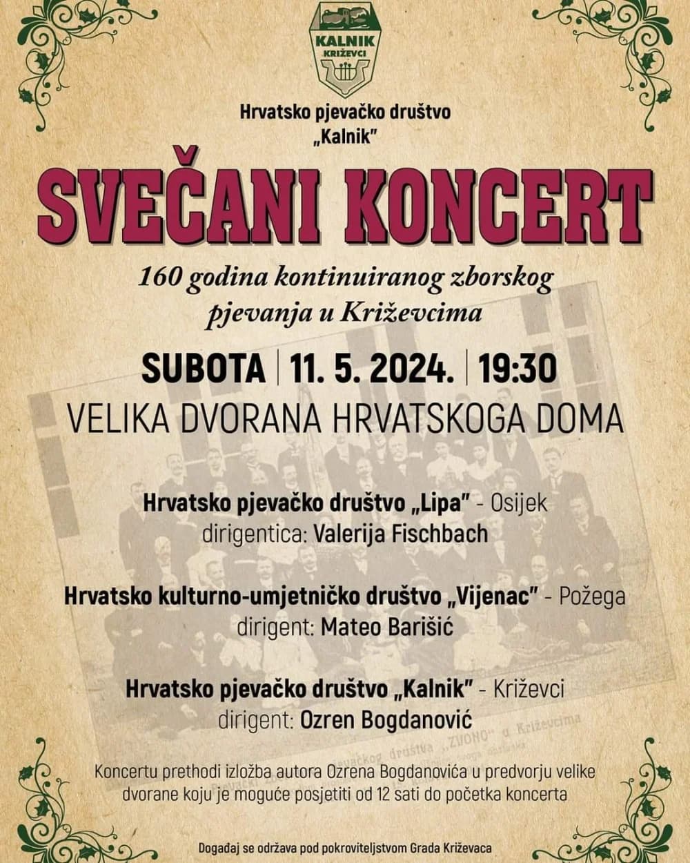 HKUD Vijenac iz Požege gostovao u Križevcima i oduševio publiku
