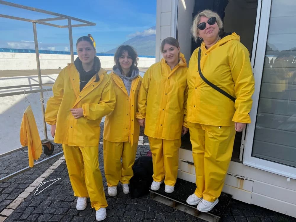 Dora, Ana, Ema i Edita iz požeške Ekonomske škole boravile na Azorskom otočju