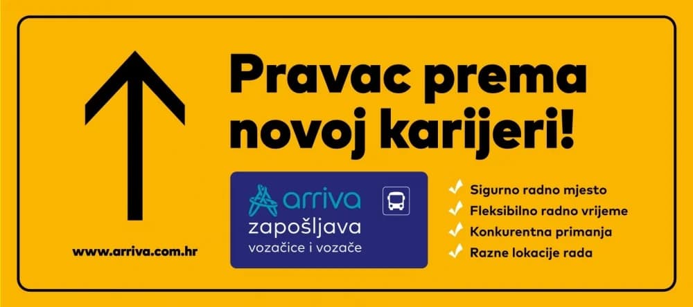 Postani vozač/ica u Arrivi