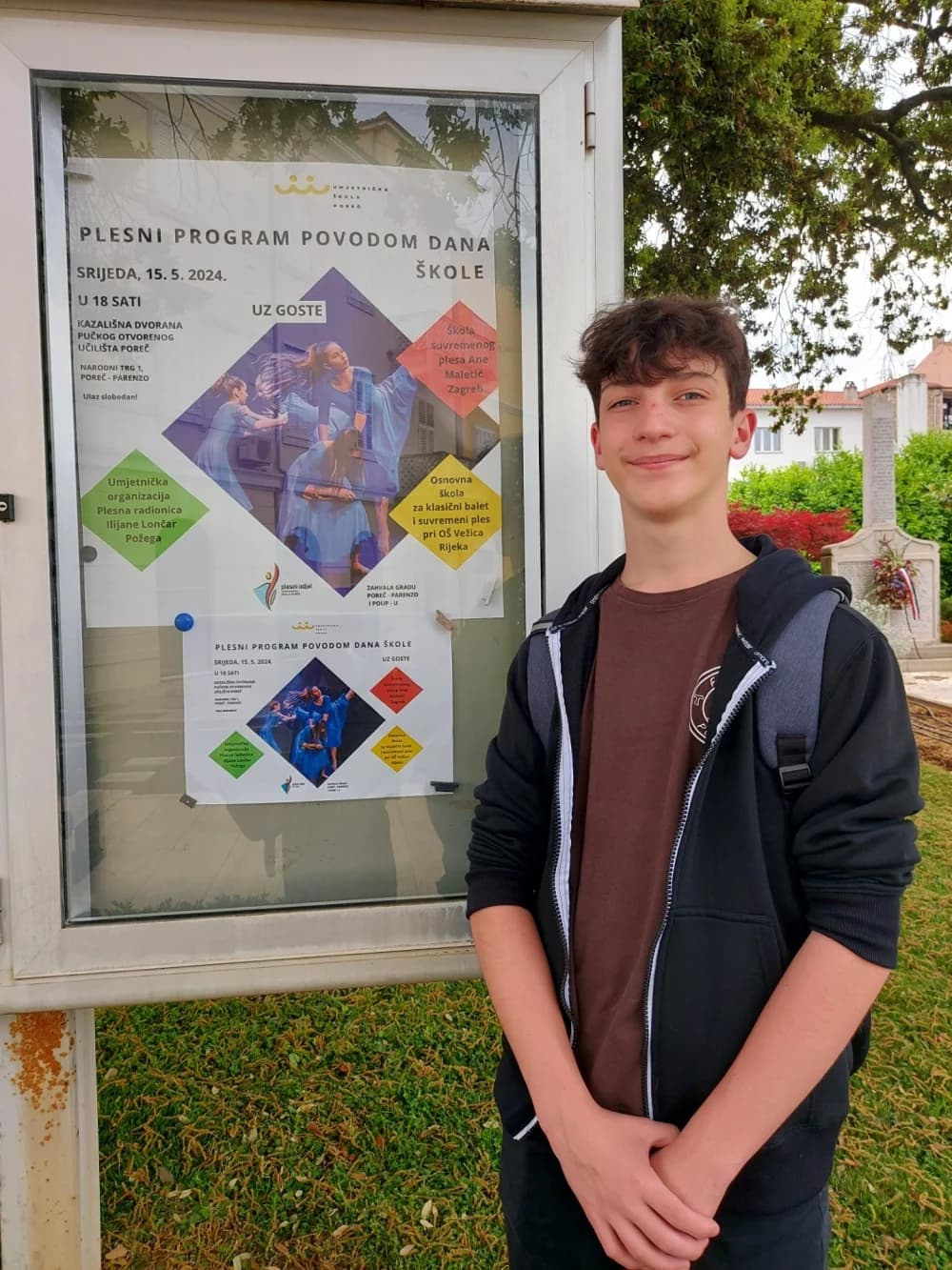Nagrađene koreografije u izvedbi Petra Galovića gostovale u Poreču