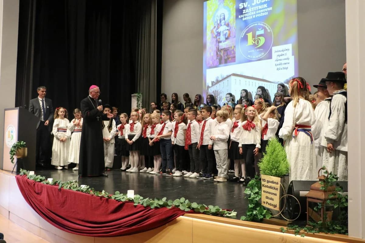Obilježena 15. obljetnica Katoličke osnovne škole u Požegi