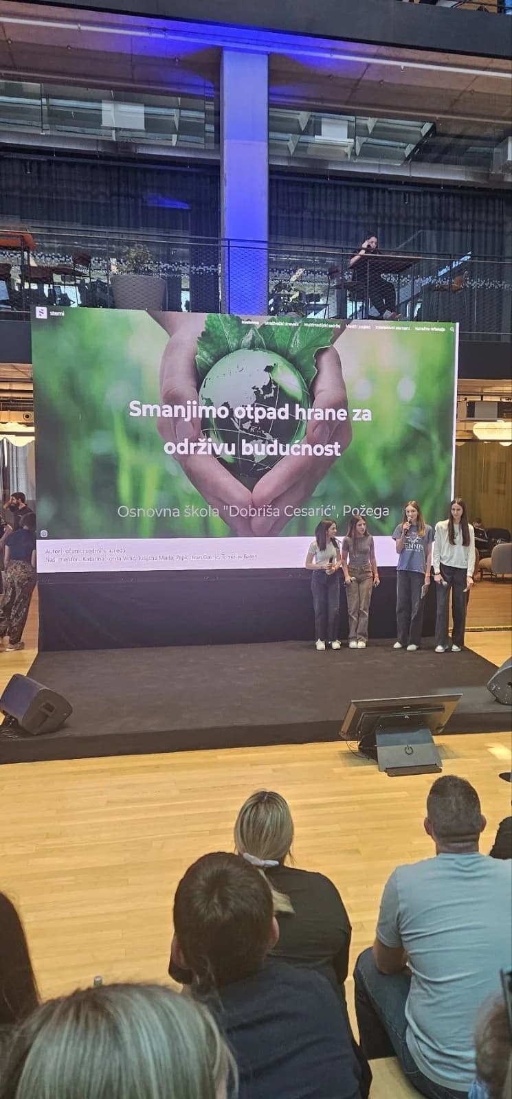Cesarići osvojili 1. nagradu u projektu STEMwave - Škola budućnosti