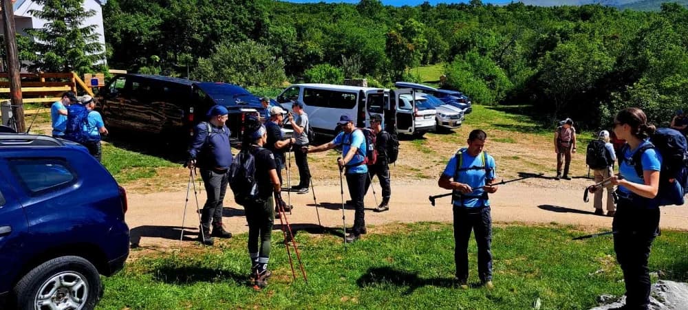 HPD Gojzerica na krovu Hrvatske, dinarskom vrhu Sinjal