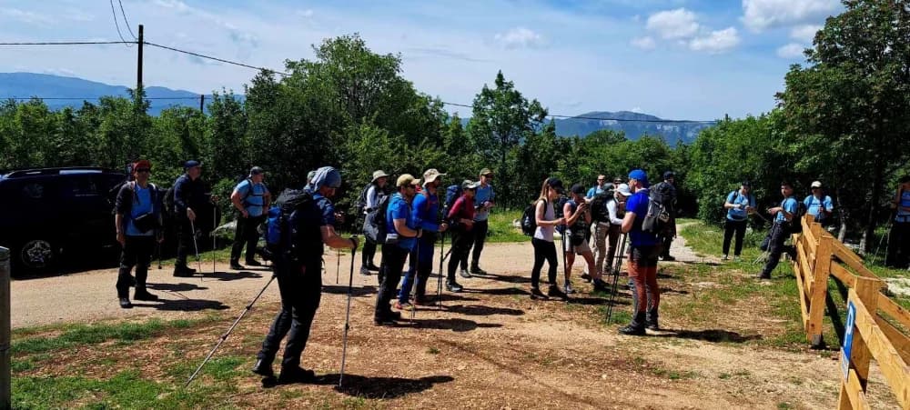 HPD Gojzerica na krovu Hrvatske, dinarskom vrhu Sinjal