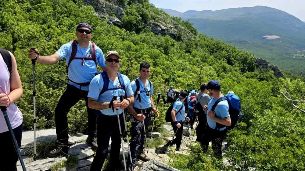 HPD Gojzerica na krovu Hrvatske, dinarskom vrhu Sinjal