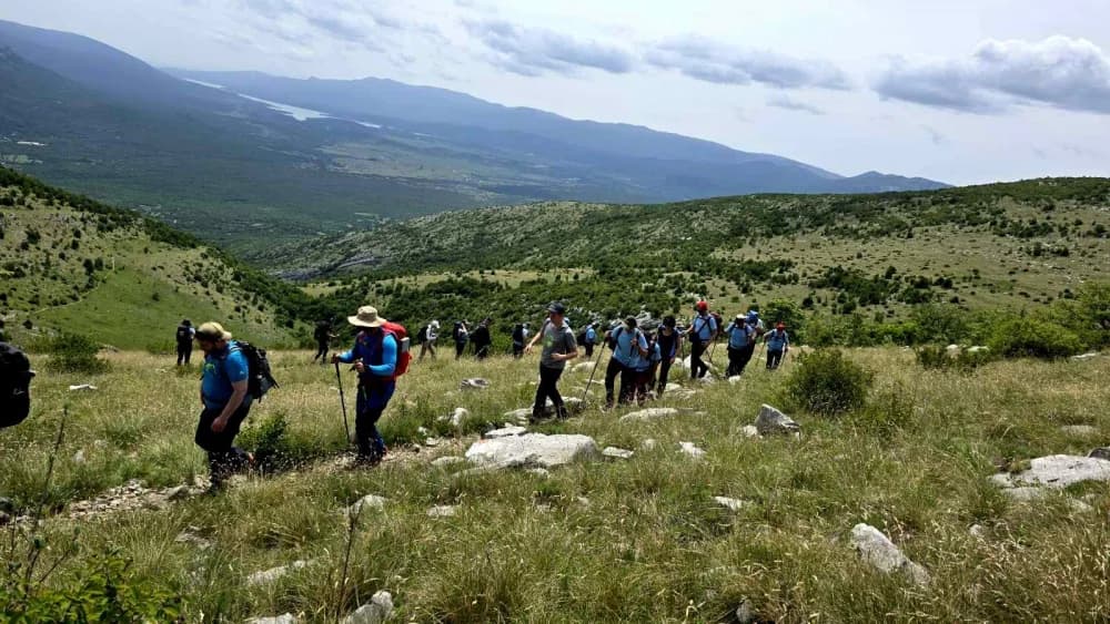 HPD Gojzerica na krovu Hrvatske, dinarskom vrhu Sinjal