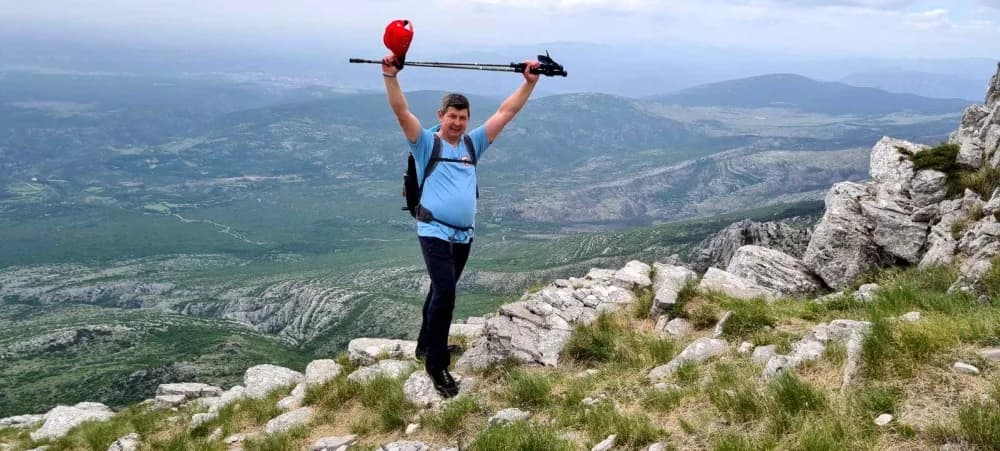 HPD Gojzerica na krovu Hrvatske, dinarskom vrhu Sinjal