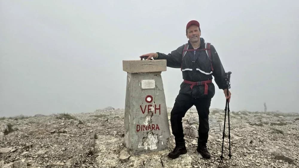 HPD Gojzerica na krovu Hrvatske, dinarskom vrhu Sinjal