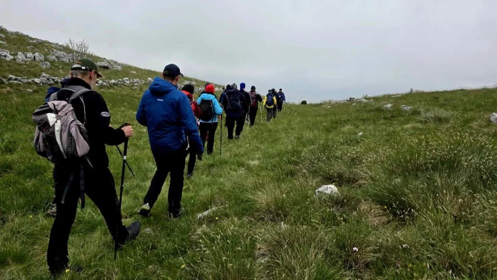 HPD Gojzerica na krovu Hrvatske, dinarskom vrhu Sinjal