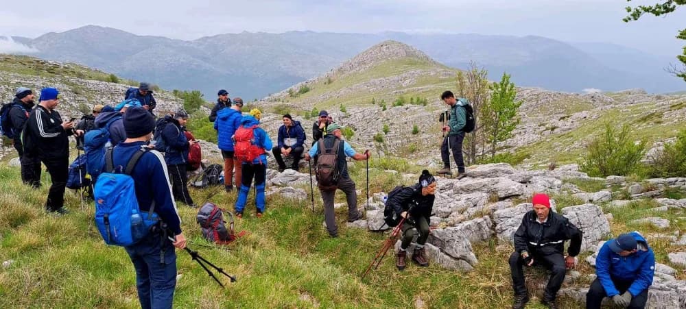 HPD Gojzerica na krovu Hrvatske, dinarskom vrhu Sinjal